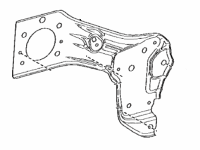 Toyota 55172-12160 Base, Brake Pedal Support