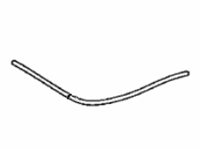 Toyota 90068-33172 Hose,  Rear Washer (From Motor To Joint)