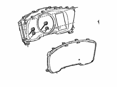 Toyota 83800-0A750 Meter Assy,  Combination