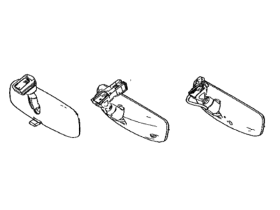 Toyota 87810-0A040 Mirror Assy,  Inner Rear View