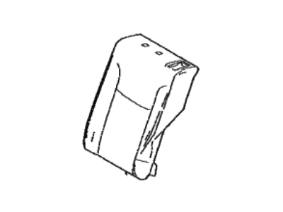 Toyota 71078-0A080-C3 Cover,  Rear Seat Back,  LH(For Separate Type)