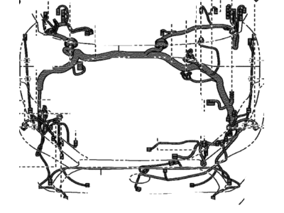 Toyota 82119-0A040 Harness
