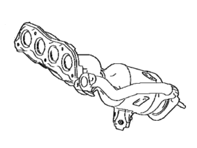 Toyota 17141-24120 Manifold, Exhaust