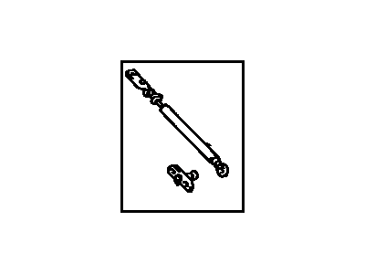 Toyota Celica Liftgate Lift Support - 68950-80024