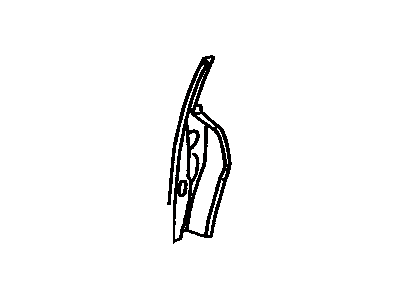 Toyota 61301-20330 Lock Pillar