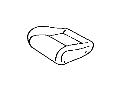 Toyota 71072-2D081-03 Cover, Front Seat Cushion, Driver Side(For Separate Type)