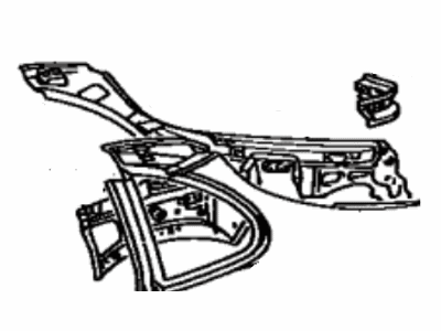 Toyota 61704-20150 Inner Panel
