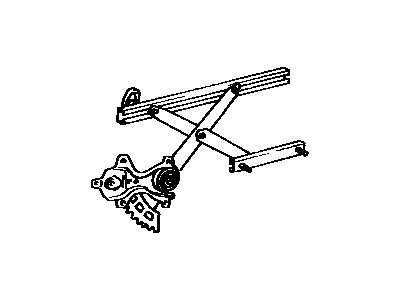 Toyota 69801-20170 Window Regulator