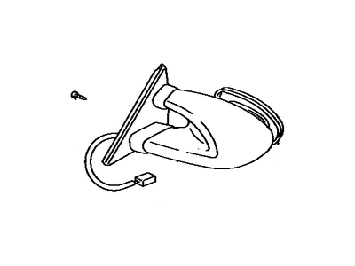Toyota 87910-2B340 Mirror Assembly