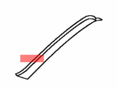 Toyota 02840-86101 Pillar Trim