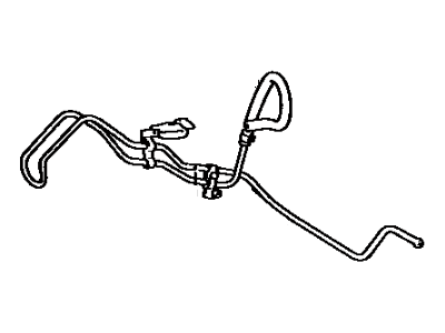 Toyota Celica Power Steering Hose - 44406-20340