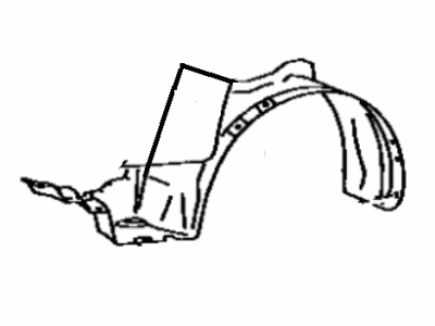 Toyota Celica Wheelhouse - 53875-20200