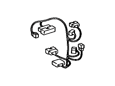 88605-2B560 Toyota Harness Sub-Assembly, Cooler Wiring Illustration 1 of 1