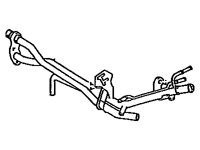 Toyota 16268-74150 Pipe,  Water By-Pass,  NO.1