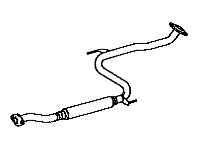 Toyota Celica Exhaust Pipe - 17420-74520
