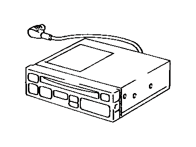 Toyota 86270-14051 CD Player