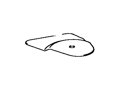 Toyota 64770-20130 Spare Cover
