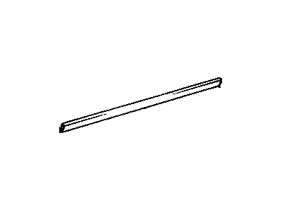 Toyota 75732-20560 Moulding,  Front Door,  Outside LH
