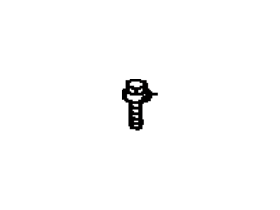 Toyota 90119-08861 Bolt, With Washer