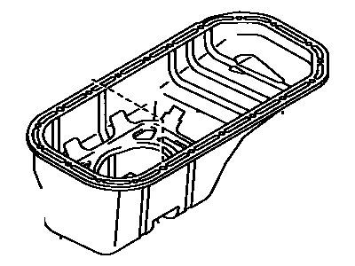 Toyota Celica Oil Pan - 12101-74060