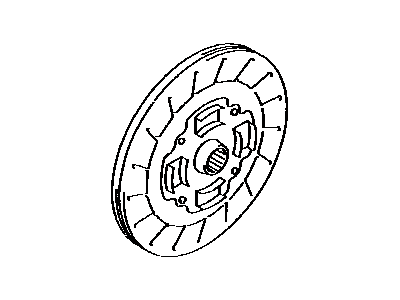 Toyota Tercel Clutch Disc - 31250-20280-84