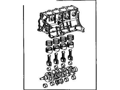 Toyota 11400-16230 Short Block