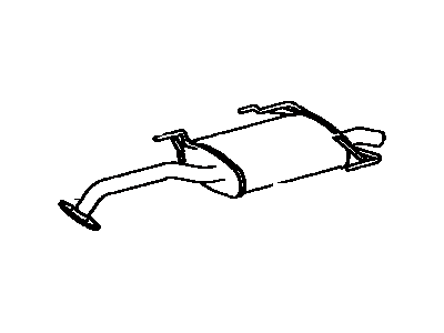 Toyota Celica Muffler - 17430-74661