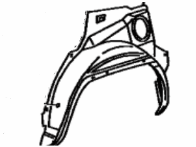 Toyota 61606-20901 Outer Wheelhouse