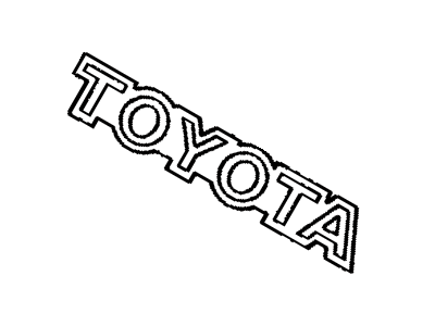 Toyota Celica Emblem - 75443-20460