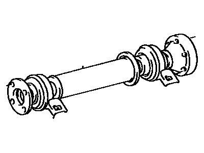 Toyota 37120-35850 Shaft Assy,  Propeller Intermediate