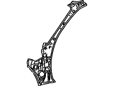 Toyota 61024-20080 Inner Hinge Pillar