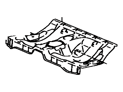 Toyota Celica Floor Pan - 58211-20290