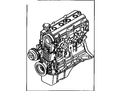 Toyota 19000-74450 Engine