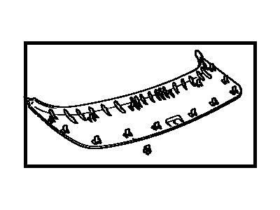 Toyota 64781-20080-02 Trim