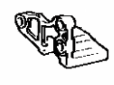 36119-20012 Toyota Plate, Transfer Stiffener, Center Illustration 1 of 1