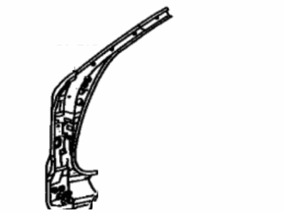 Toyota 61021-20530 Outer Hinge Pillar