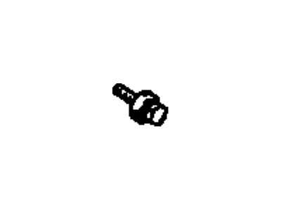 Toyota 90119-06195 Bolt, With Washer