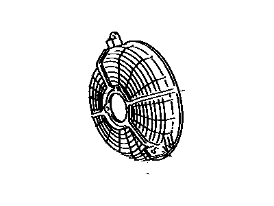 Toyota Celica Fan Shroud - 88454-20100