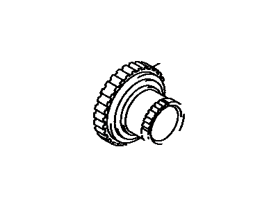 Toyota 34204-12030 Drum Sub-Assembly, Underdrive Clutch