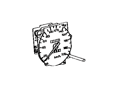 Toyota 83110-2D132 Speedometer Head