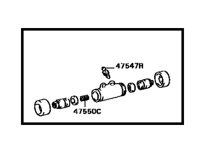 Toyota Celica Wheel Cylinder - 47550-20141