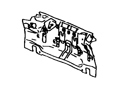 Toyota 58307-20760 Panel Below Lid
