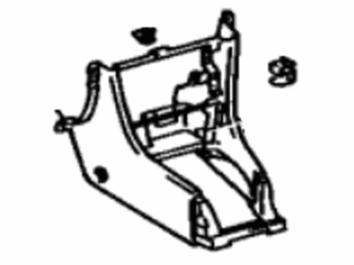 Toyota 55434-20150-02 Center Panel