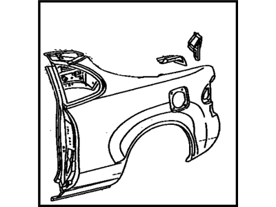 Toyota 61602-2B620 Outer Panel