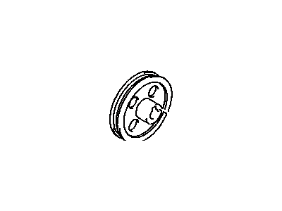 Toyota 44311-12040 Pulley,  Vane Pump