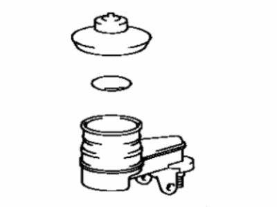 Toyota 31402-20050 Reservoir Sub-Assy,  Clutch Master Cylinder
