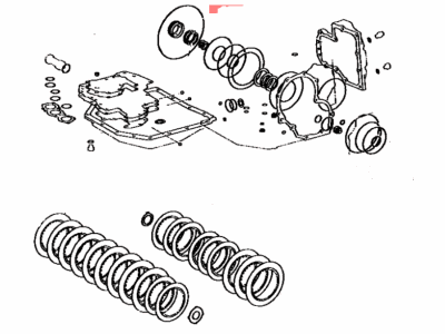 Toyota 04352-17030 Kit,  Transaxle Overhaul(ATM)
