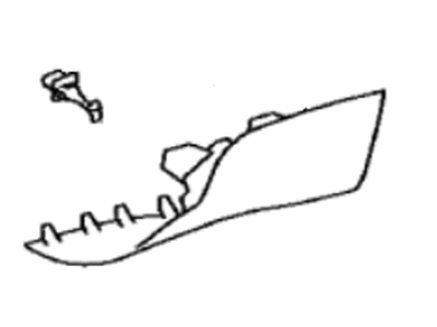 Toyota SU003-06711 Upper Cover Clip