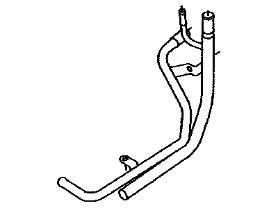 SU003-00293 Toyota By-Pass Pipe Illustration 1 of 1