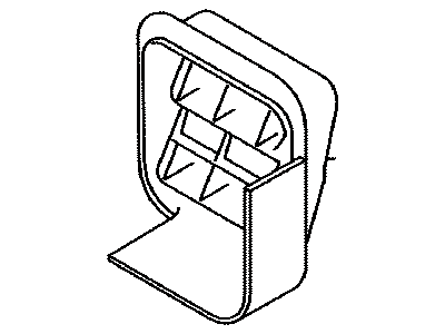 Toyota SU003-02111 Duct,  Quarter Vent